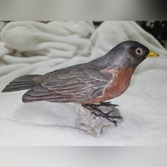 One of a kind wood carving by Barbara Remington Johnson - Picture 7 of 14